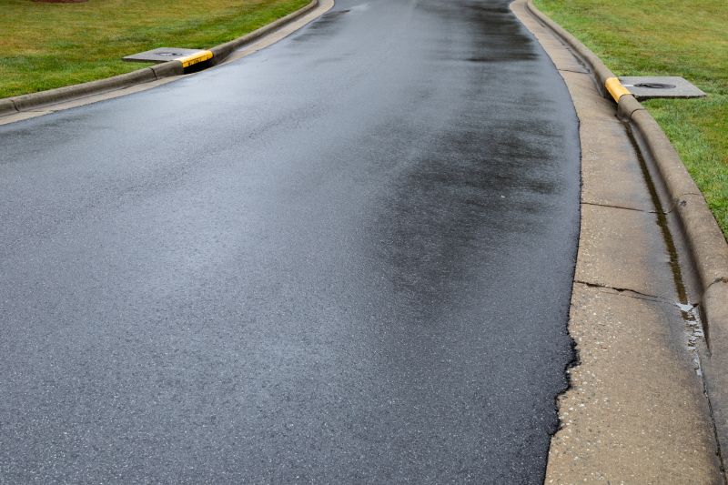 Asphalt Speed Bump Installation